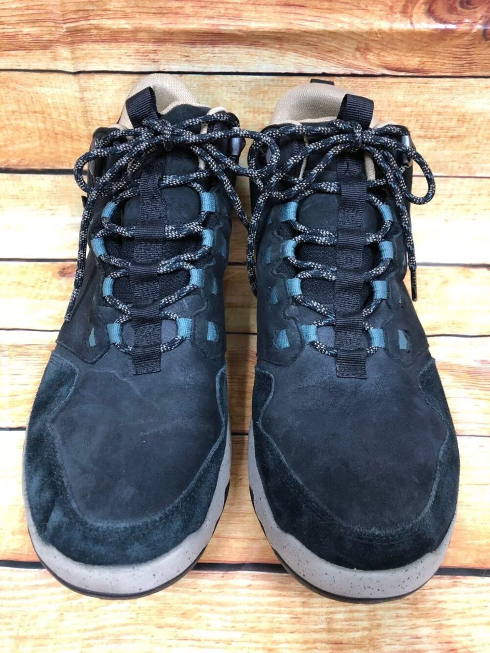 Teva Mens 11 / 44.5 Ridgeview Mid Black Hiking Boots 1013643